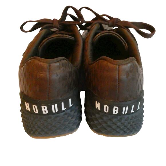NOBULL Perforated Gum Sole Coffee Leather Runner Men 9.5 US / 43 EU main image 7